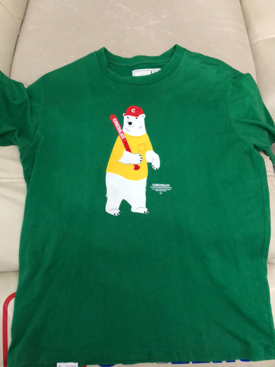 CHOCOOLATE巧克力男士北极熊T恤 ...