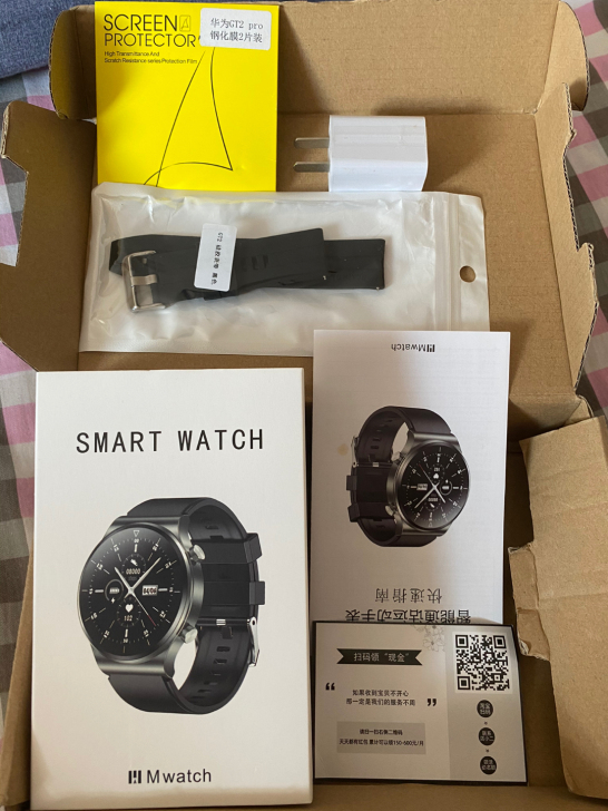 淘宝同款299华为智能通话运动手表，全新未...