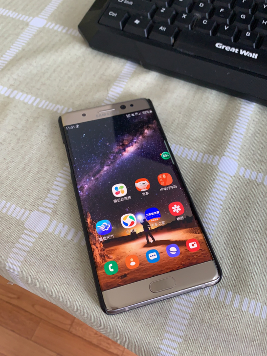 三星note7，无拆修，可下水，电池改进过...