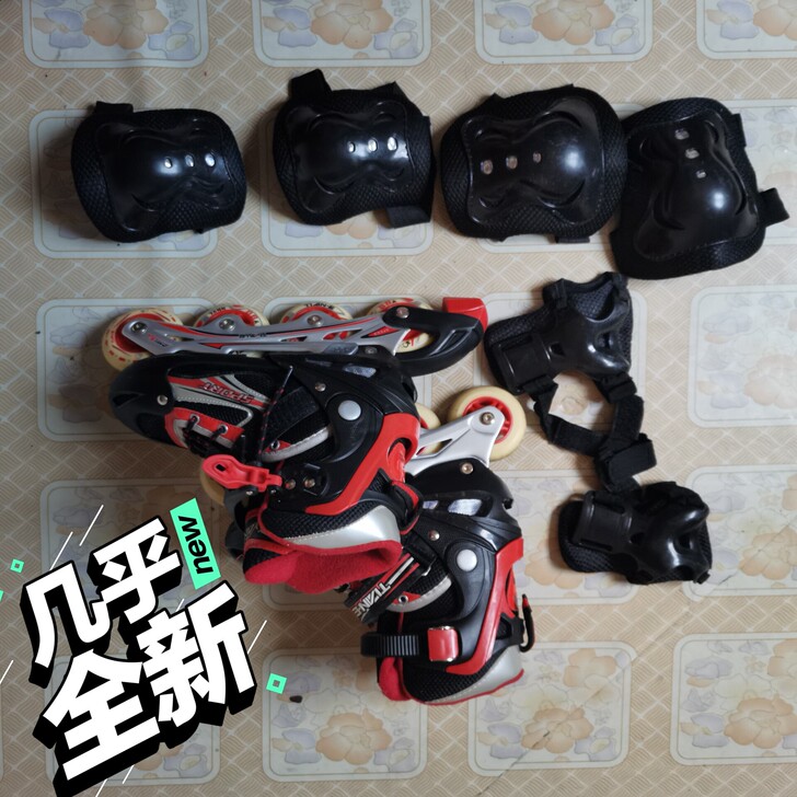 全套单排滑轮鞋34$$##$$37码