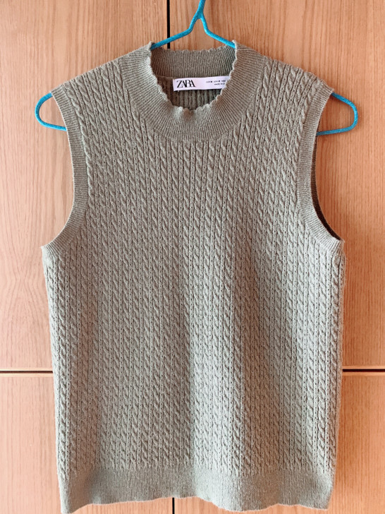 ZARA针织背心
