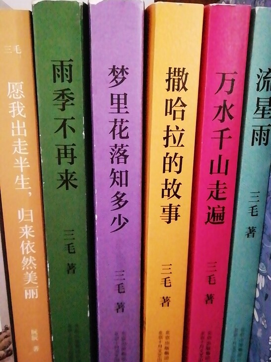 6本三毛的书包邮