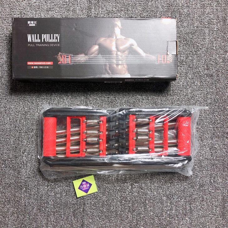 弹簧拉力器扩胸器男家用健身器材仰卧起坐辅助...