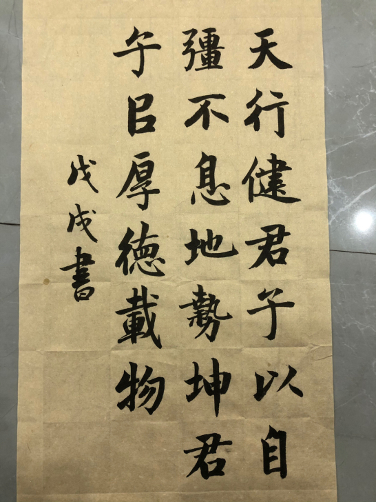 自写书法天行健书法作品自写作品书法个人闲置...