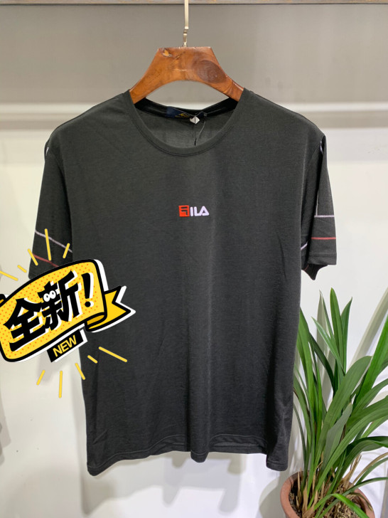 福利款男士短袖圆领T恤宽松休闲纯色体恤衫打...