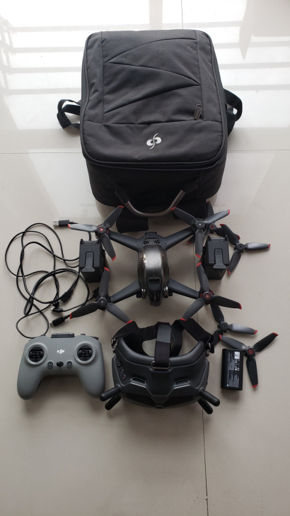 大疆FPV套装，3电不带换新，2021年4...