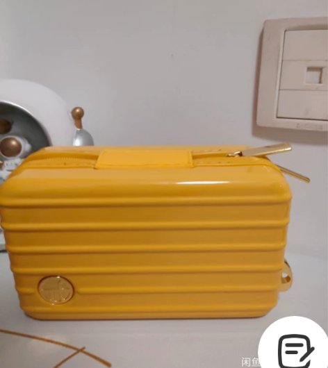 网易严选PC硬壳斜挎单肩包胸包（芒果黄） ...