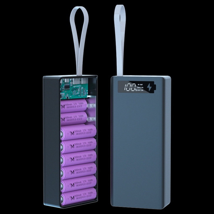 16节充电宝免焊接快充套料，主板为快充主板...