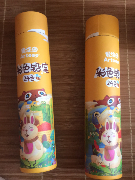 出一些绘画材料，爱涂图彩色铅笔，全新，24...
