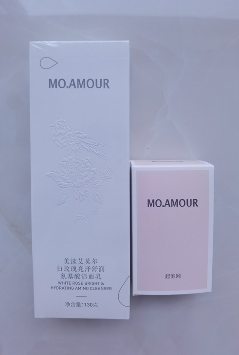 美沫艾莫尔 白玫瑰洁面 130g