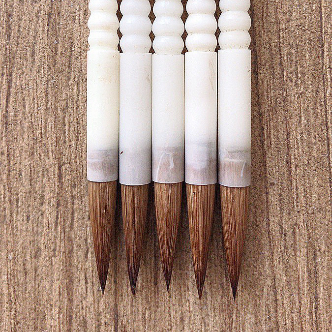 狼毫毛笔小号最后一套库存清理包邮 清理存货...