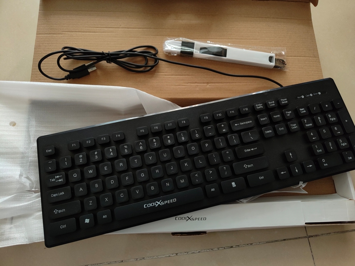 【断舍离】COOLXSPEED有线巧克力键...