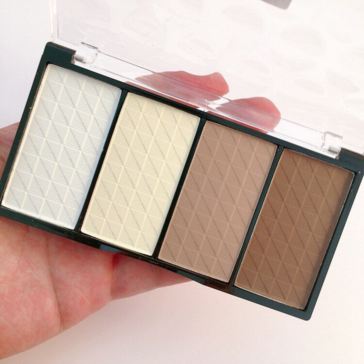 全新带防伪 MYG 名人堂四色修容粉正品清...