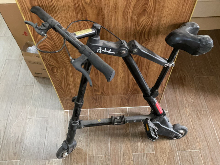 A-bike，经典超小便携式自信车，闲置不...