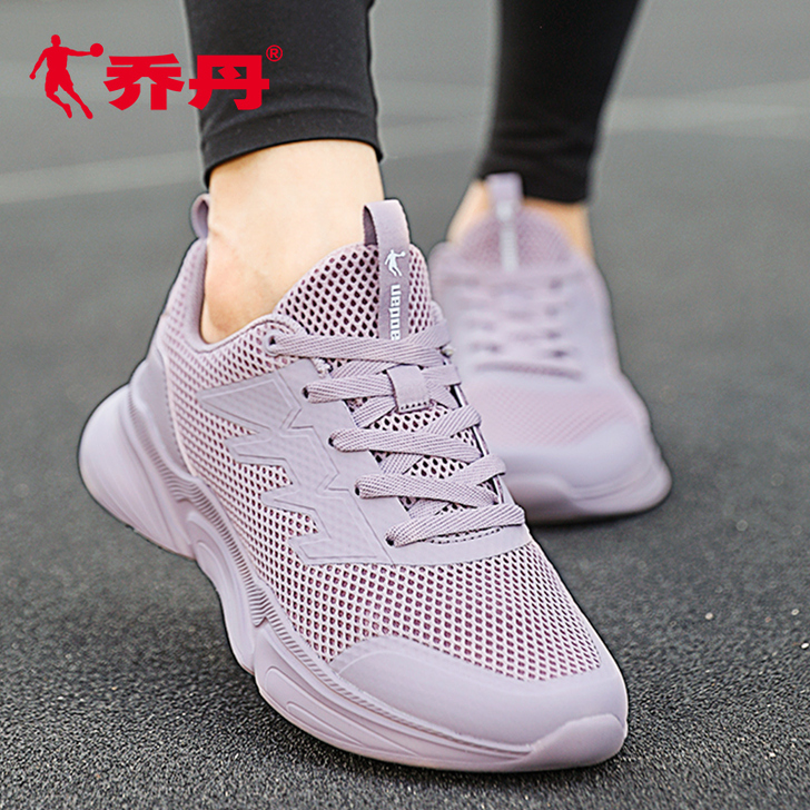 乔丹运动鞋女鞋2021春季新款官方透气网面...