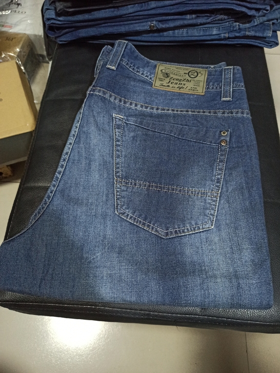 清仓处理增致牛仔裤男直筒40-44码微残