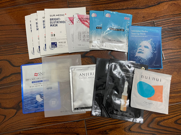 闲置面膜SNP美迪惠尔JM