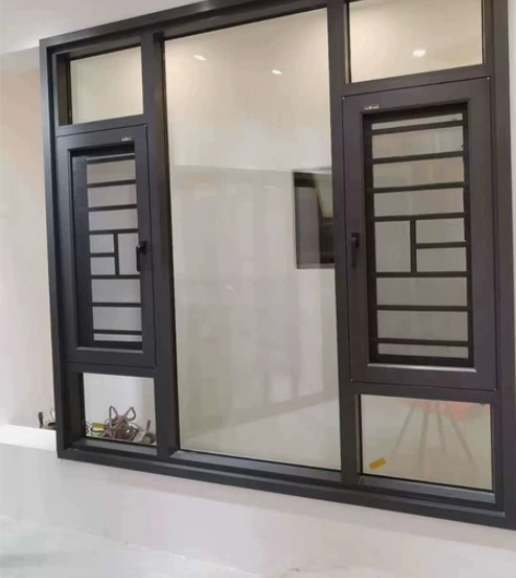 广东佛山知名品牌断桥铝门窗纱窗一体平开窗，...