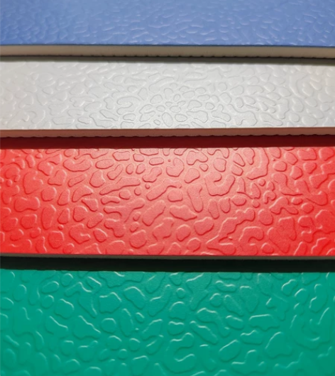 斑点纹纹运动地板羽毛球地胶篮球体适能塑胶地板PVC地胶3.5...