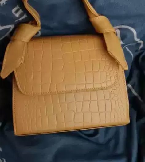 上新小包包女2021新款韩版洋气手提鳄鱼纹...