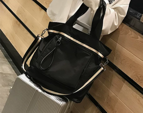 帆布包韩国2022夏天托特包大容量轻便通勤...