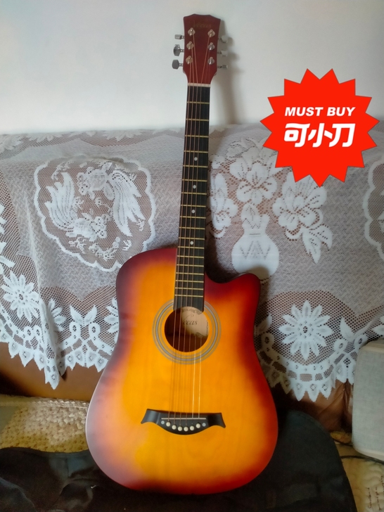 Vecas初学者吉他男女生学生练习41寸3...