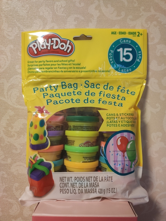 孩之宝培乐多 多彩派对包15罐（420g）...