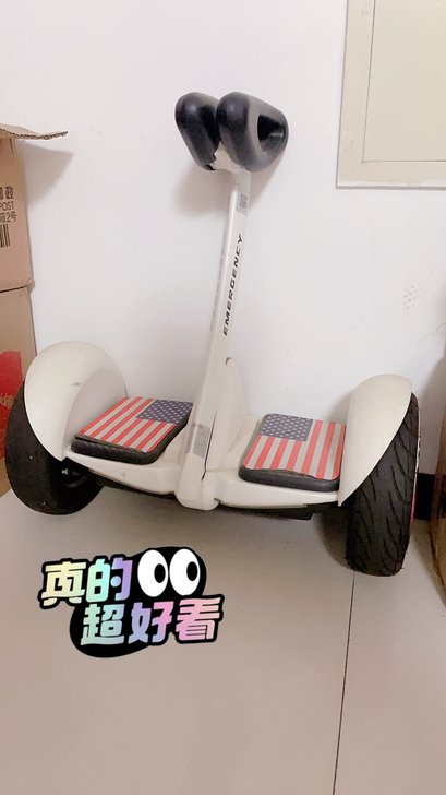 九号平衡车 白色 体感智能骑行 遥控漂移电...