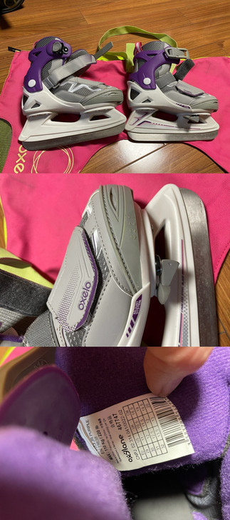 迪卡侬花样滑冰冰刀鞋，尺码29～32，可调...