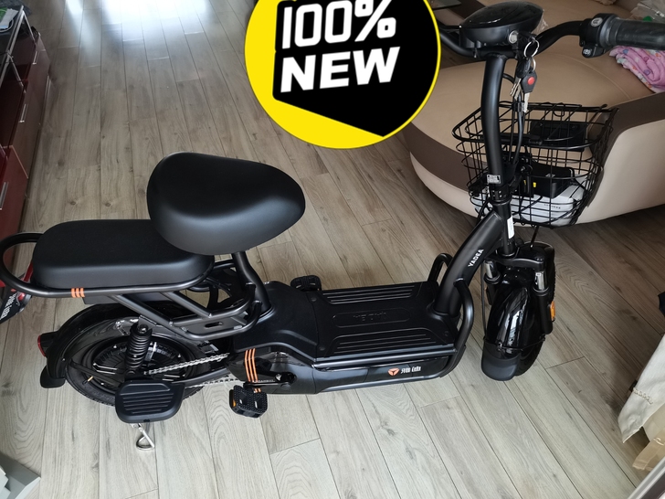 雅迪可脚踏电动车，全新，转让。（同城交易）