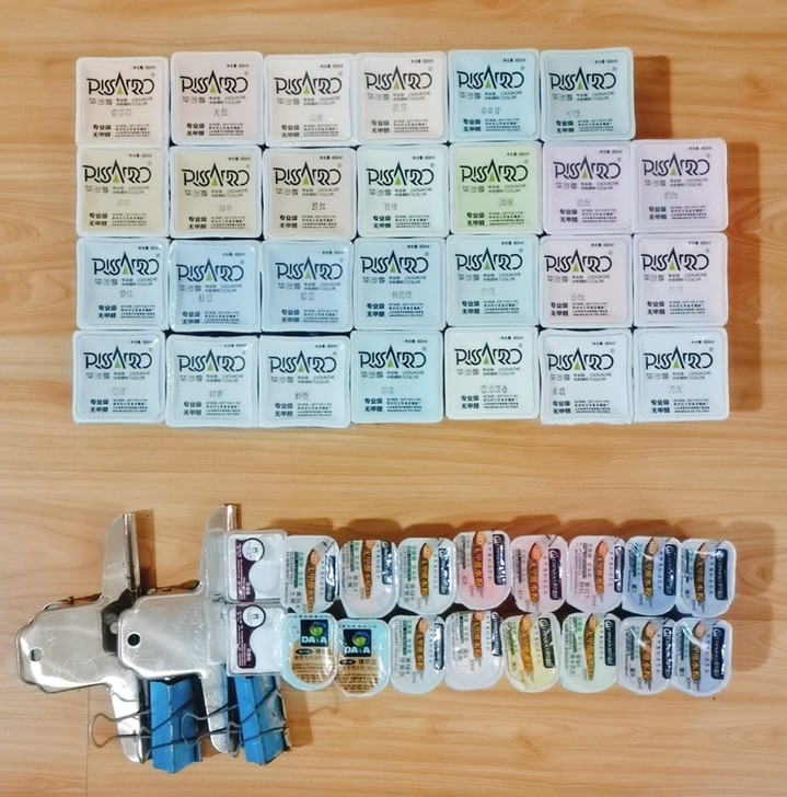 水粉颜料 果冻水粉颜料