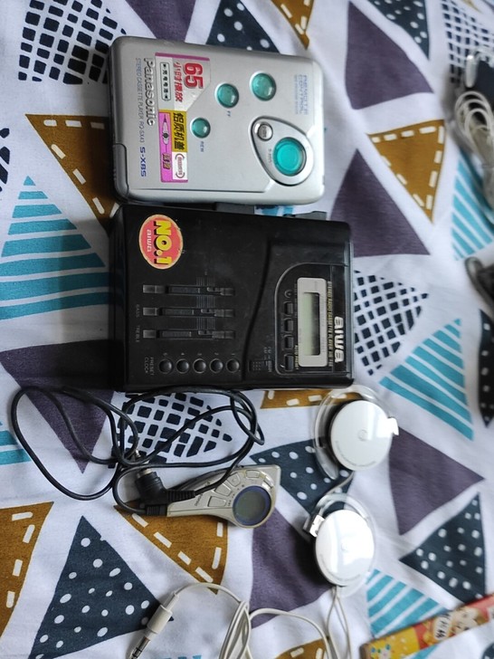 出闲置物品，松下爱华随身，线控，耳机，除线...