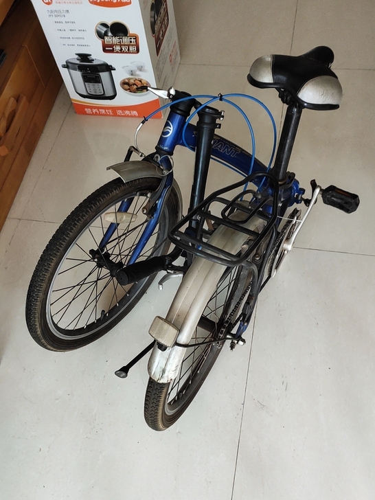 捷安特自行车，非变速，座椅要换一下了。折叠...