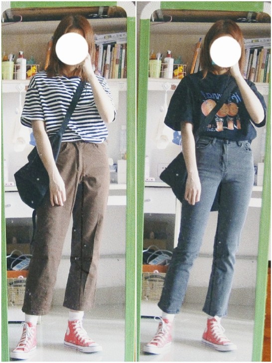 【双11狂欢价】烟灰色牛仔裤女春秋2018...