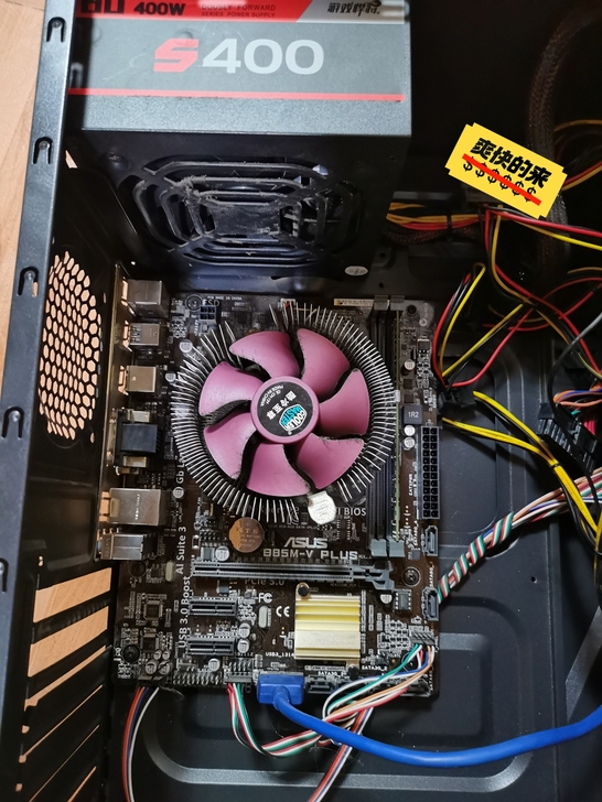 办公室淘汰电脑正常使用没有硬盘和显卡，cp...