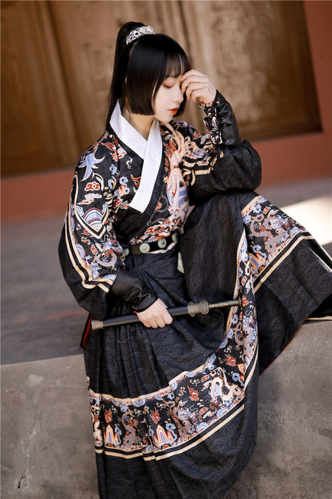 娇莺亭汉服飞鱼服女蟒袍明制正品原创男锦衣卫...