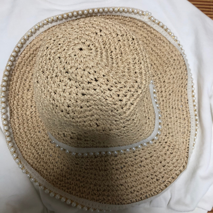 全新全新全新 草帽 戴着超好看 遮阳 拍照...