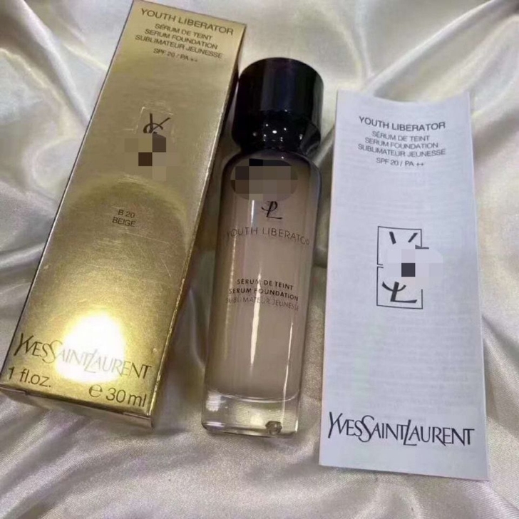 全新小兰逆龄粉底液遮瑕美白防晒保湿控油30...