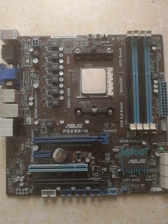 A8 5600+华硕F2A85一M，板u套...