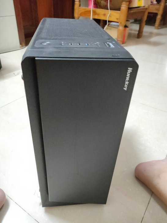 航嘉gs500x机箱。前置RGB灯效，自提...