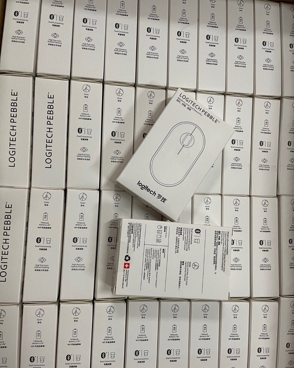 处理一批罗技鹅卵石鼠标pebble无线蓝牙...