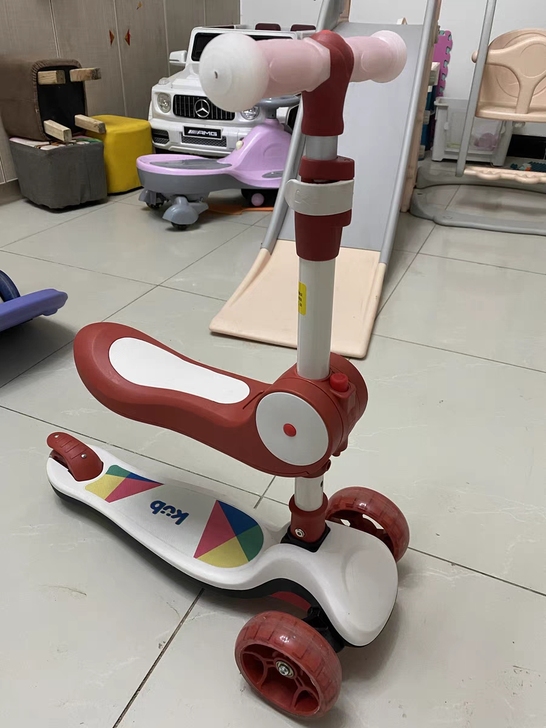 (顺丰包邮)全新可优比同工厂三合一滑板车，...