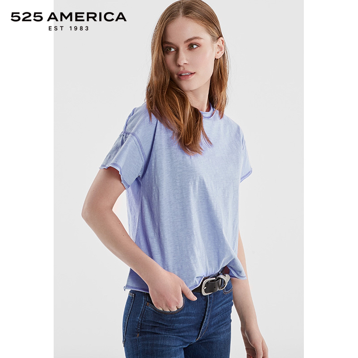 全新全棉柔软舒适透气休闲多色半袖T恤，建议...