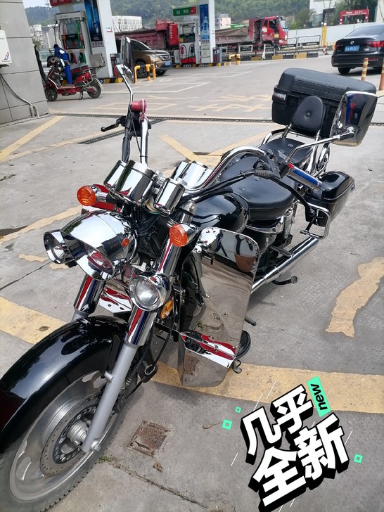 迅龙摩托车风暴太子复古哈雷电喷国四全新原厂...