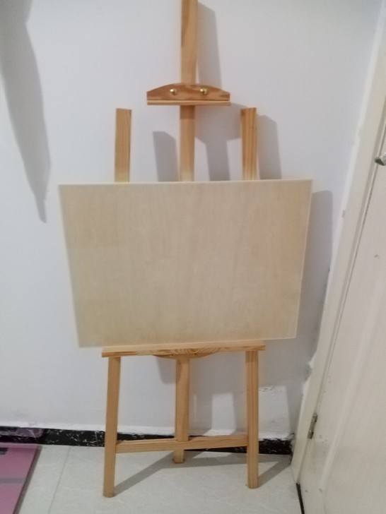 1.5米高画架和4K画板，几乎全新