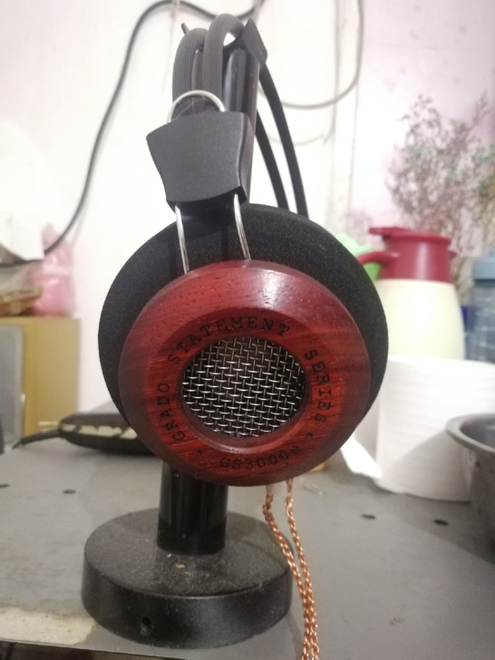 歌德耳机全新双3.5进线diy，佩戴是超级...