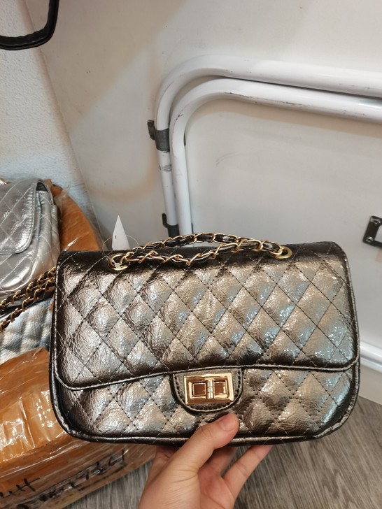 整箱80元菱格链条包2021新款潮时尚百搭...