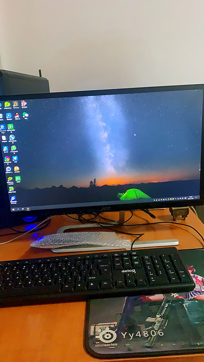 冠捷（AOC）只出本地  21.5英寸黑色...