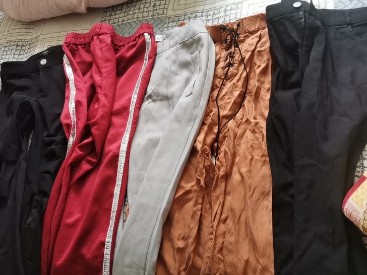 夏季长裤合集，阔腿，修身，西裤，开叉裤，十...