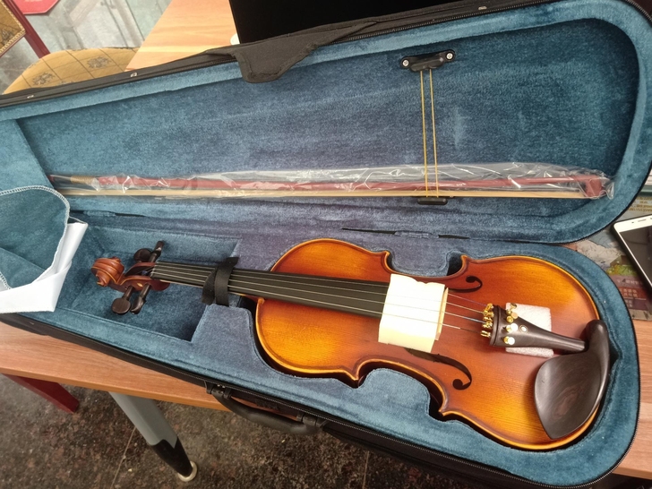 小提琴好捡漏库存全新手工成人实木小提琴 ，...